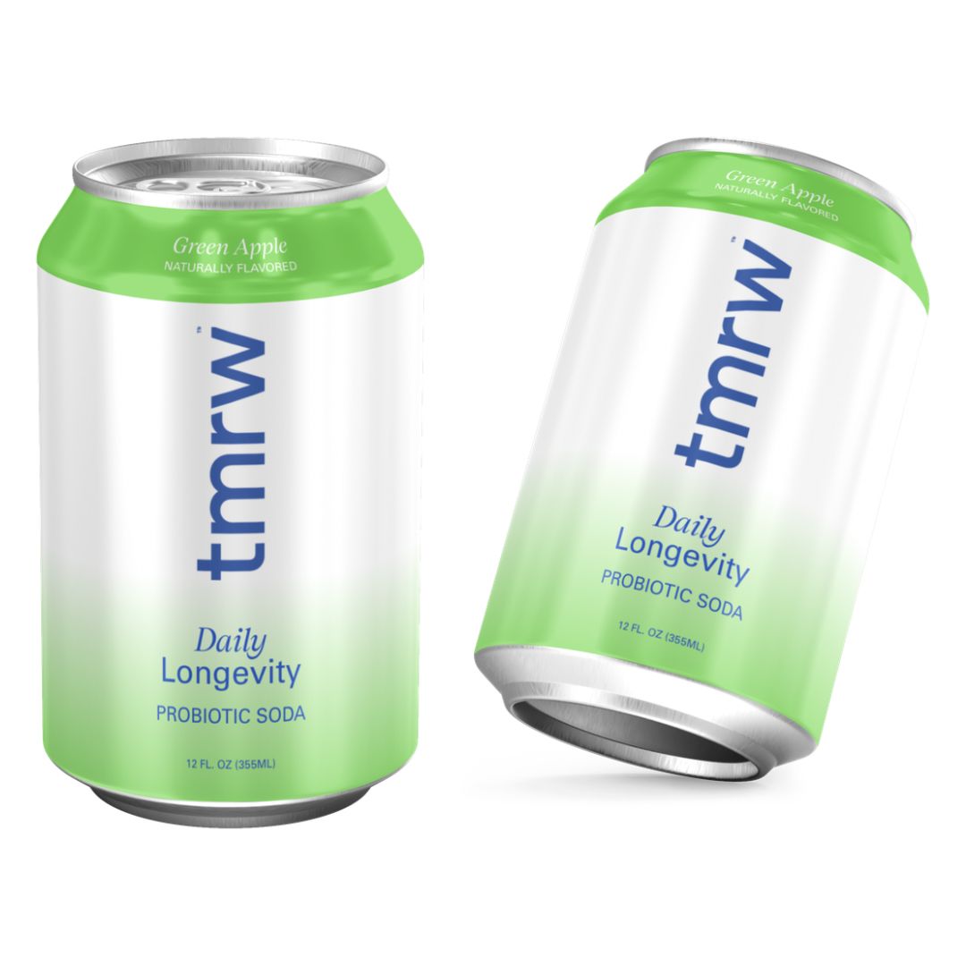 Tmrw Probiotic Soda (Green Apple)