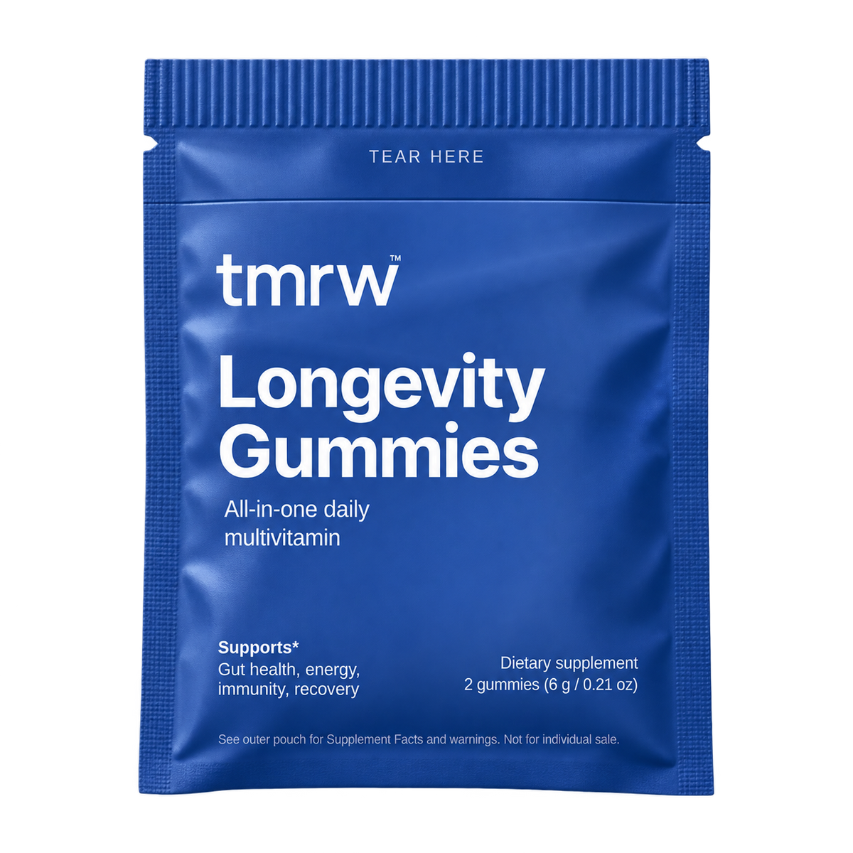 Tmrw Longevity Gummies (14 x pack)