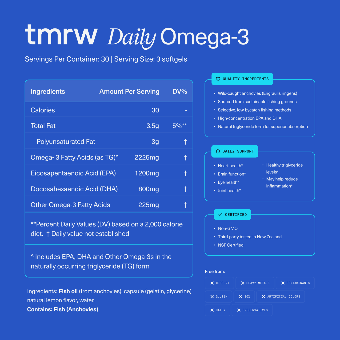 Tmrw Omega-3
